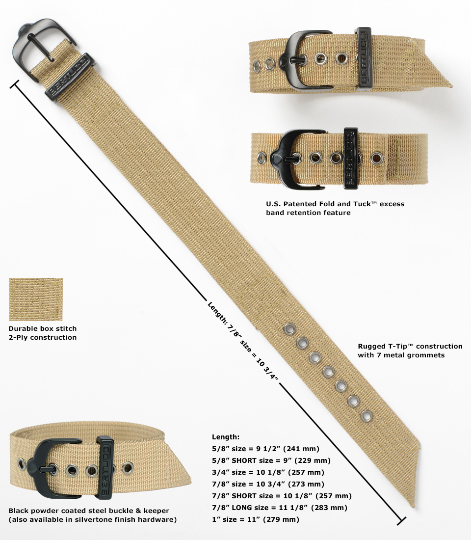 Bertucci Nylon Replacement Bands