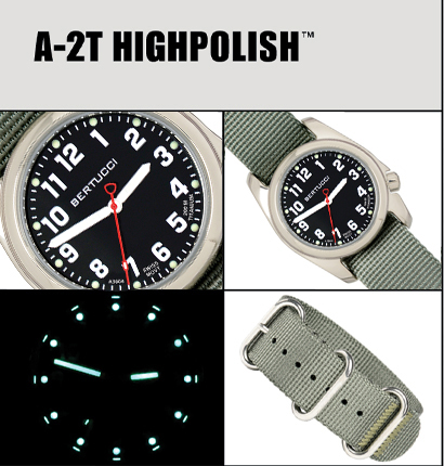 Bertucci Ultimate Field Watch - A-2T Highpolish