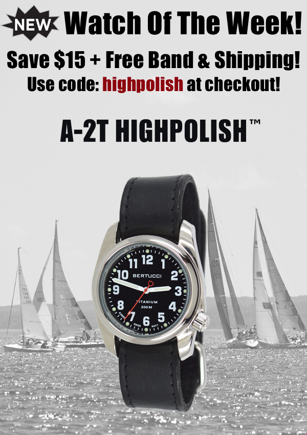 BERTUCCI A-2T HIGHPOLISH メンズ腕時計 Bertucci Ultimate Field 